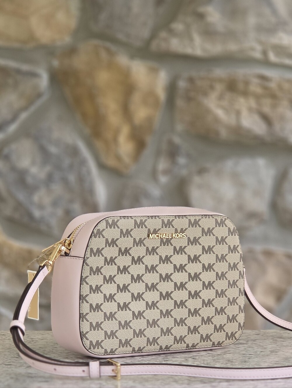 Michael Kors Houston Logo Large Crossbody